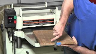 How to Use a Planer to Make Boards Smooth and Flat [upl. by Clarabelle]