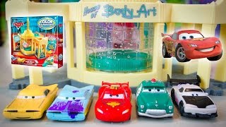 Disney Cars Lightning McQueen Toys Piston Cup Racing Garage Playset Dinoco Lightning Storm Kids Toys [upl. by Kippie]