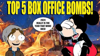 DISNEY DOMINATES THE BOX OFFICE JUST NOT IN A WAY THEY WERE HOPING TOP 5 BOMBS OF 2023 [upl. by Cooley72]