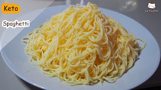 Keto Spaghetti  Egg Noodles  Molecular Gastronomy [upl. by Harri]