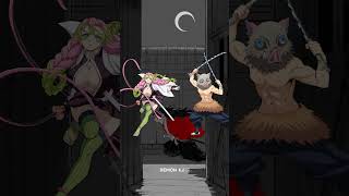 Demon Slayer vs demon slayer Who winsdemonslayer trending anime tanjiro animeedit [upl. by Colet]