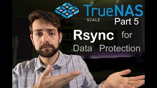 Lets sync your data from one server to another with Rsync TrueNAS Scale  Part 5 [upl. by Kanya]