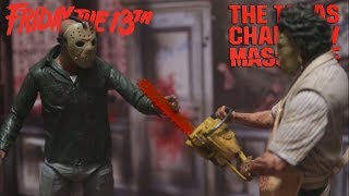 Jason Voorhees Vs Leatherface Stop Motion [upl. by Aned914]