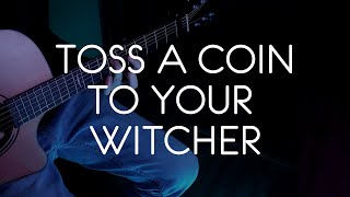 Toss A Coin To Your Witcher  Acoustic cover  Fingerstyle guitar [upl. by Busiek]