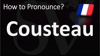 How to Pronounce Cousteau CORRECTLY [upl. by Hermes337]