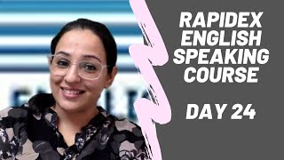 Rapidex English Speaking Course  Day 24  Confusing Prepositions and Collocations [upl. by Aicilanna]