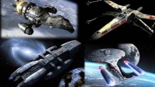 Top 10 Coolest Movie Spaceships [upl. by Rafaelle]