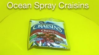 Ocean Spray Craisins [upl. by Weisburgh613]