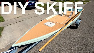 EP7 DIY Skiff Update  I Finished My Skiff [upl. by Onairot]