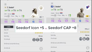 Player Reviews Seedorf Icon vs CAP Ingame FO4  FIFA Online 4 [upl. by Kubiak]