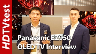 Panasonic Talks EZ950 EZ952 OLED TV  DX902 HLG Support [upl. by Annoya493]