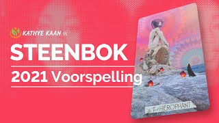 STEENBOK ♑️ 2021 TOEKOMST JAAR VOORSPELLING  TAROT KAARTLEGGING HOROSCOOP 💝🌹 [upl. by Schindler904]