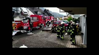 Brand in TrabenTrarbach Person tot aufgefunden [upl. by Eylloh]