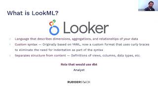 DBT vs LookML – Modern Data Workflows with RudderStack [upl. by Dnartreb662]