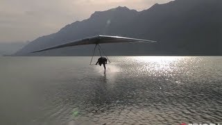 Freestyle Hang Gliding 150kmhr Water Touch  Extreme Diaries with Flo Orley Ep 2 [upl. by Anirtik]