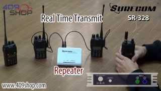 SURECOM SR328 Duplex Repeater Controller [upl. by Nnylsaj935]