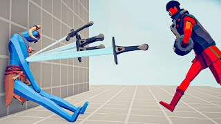 SWORDCASTER vs EVERY UNIT  Totally Accurate Battle Simulator TABS [upl. by Dahij]