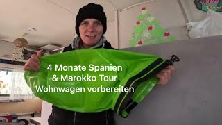 So reisen wir mit unseren 2 Kindern nach Spanien amp Marokko  Wohnwagen vorbereiten  Scrubba Bag [upl. by Marshal570]