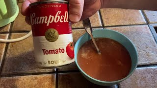 How To Prepare Campbells Condensed Tomato Soup [upl. by Cesaria]