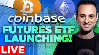 Coinbase Launching BTC amp ETH Futures ETF 🔥 w Ran Neuner CryptoBanterGroup [upl. by Nagaem]