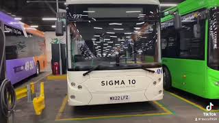 Mellor Sigma 10 Electric Bus [upl. by Jesh]