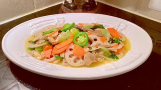 Easy Stir Fry Vegetables Recipe [upl. by Maclean618]