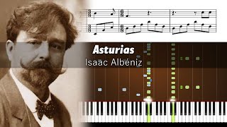 How to play Asturias on piano very advanced [upl. by Nacul]