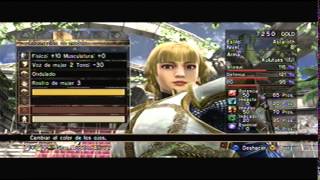 SoulCalibur IV  CHARACTER CREATION  Agrias Oaks Final Fantasy Tactics [upl. by Norra]