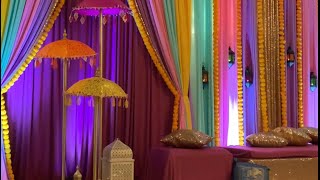 Wedding amp Mehndi Event Setup [upl. by Ludovick]