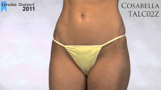 2011 Undie Awards Select GString  Cosabella TALC02Z [upl. by Moureaux]