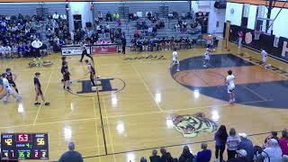 Hackettstown vs Warren Hills Regional High School Boys Varsity Basketball [upl. by Vareck]