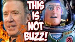 Tim Allen DESTROYS Woke Lightyear  Total Hollywood Failure [upl. by Eidolem315]