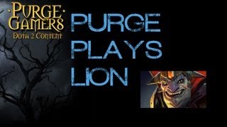 Dota 2 Purge plays Lion [upl. by Vange]