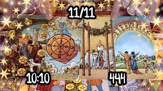 IF YOU SEE THIS READING ITS A SIGN 🤯1111💰1010🔥444🥰 Tarot Reading [upl. by Sumer]