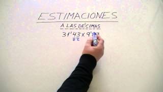 Aprender a estimar multiplicaciones [upl. by Saideman800]