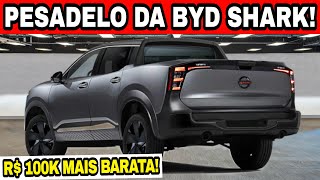 ðŸš¨ BYD SHARK TERÃ MAIOR RIVAL PICAPE HÃBRIDA DA NISSAN SERÃ NACIONAL E MAIS BARATA [upl. by Arita]