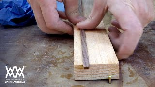 Add custom inlay to your woodworking projects Making your own is easy [upl. by Estis]