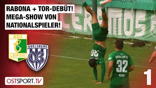 RABONA  Tor MegaShow von Nationalspieler Chemie Leipzig  Babelsberg 03  Regionalliga Nordost [upl. by Moreta]