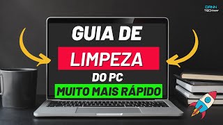 Guia de limpeza virtual para seu pc 2023  voando Temp cache disco serviços dns da internet [upl. by Anuahc]