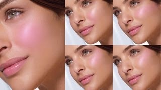 5 DIFFERENT WAYS TO APPLY BLUSHER [upl. by Seessel]