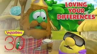 VeggieTales  Loving Your Differences  30 Steps to Being Good Step 18 [upl. by Pogah]