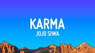 JoJo Siwa  Karma Lyrics [upl. by Nnovahs253]