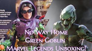 No Way Home Green Goblin Marvel Legends Review [upl. by Maridel396]