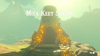 Zelda BOTW  26120 Moa Keet Shrine Eldin Tower Region [upl. by Oetsira866]