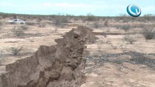 Noticieros Televisa Hermosillo  Sorprende enorme grieta a habitantes de Suaqui de la Candelaria [upl. by Sitof]