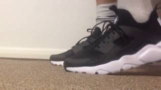 Nike Air Huarache Run Ultra  UnboxingOn Feet  Perfect Fit [upl. by Gunnar]