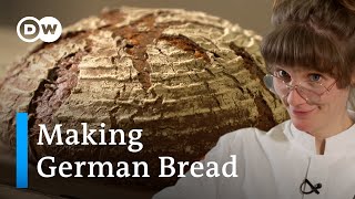 German Rye Bread  World Young Bakers Champion Shows How Its Done [upl. by Annahael367]