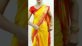 How to drape saree perfectly for Beginners  saree draping tips amp tricks  Silk saree wear [upl. by Niac]