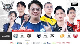 🔴 LIVE  MPL ID S14  Regular Season Hari 3 Minggu 6  Bahasa Indonesia [upl. by Iaw961]