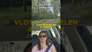 Vlot tanken amp schakelen ⛽️💪🏻 rijbewijs rijschool rijles drivinglessons [upl. by Tnirb]